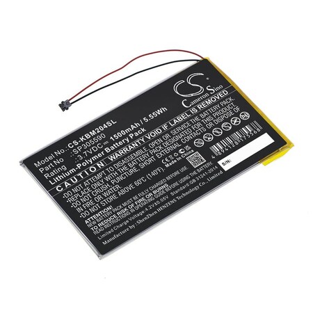 Bsc Preferred Kobo DuraForce Pro 2 E6910 E6920 eReader Replacement Battery CS-KBM204SL